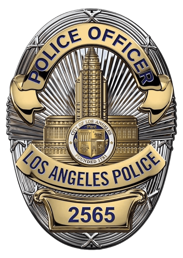 LAPD badge