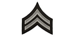 LAPD Police Officer III rank insignia