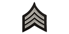 LAPD Sergeant I rank insignia